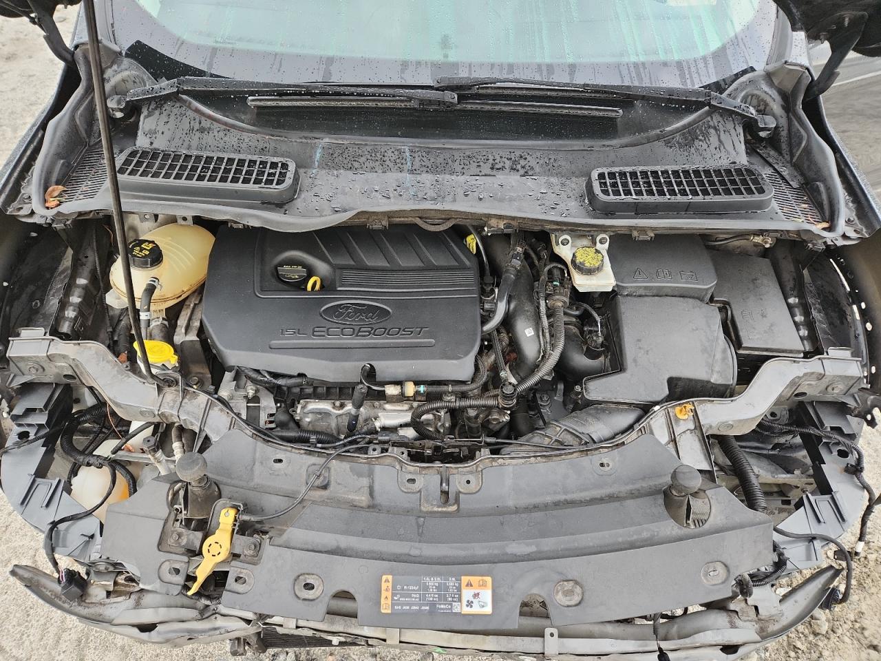 2017 Ford Escape Titanium VIN: 1FMCU0JD7HUD03747 Lot: 81631045