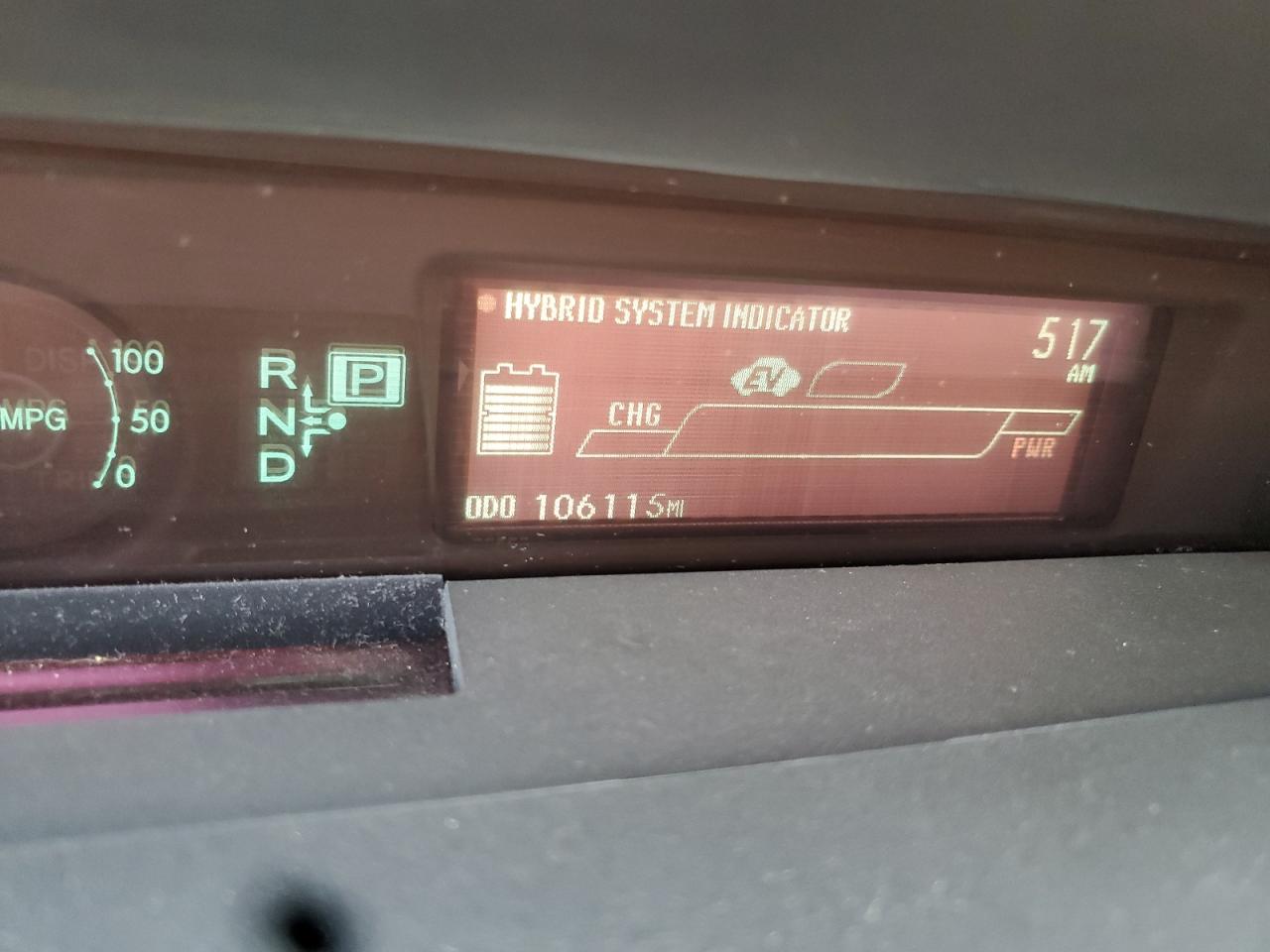 2013 Toyota Prius VIN: JTDKN3DU1D1724109 Lot: 80891745