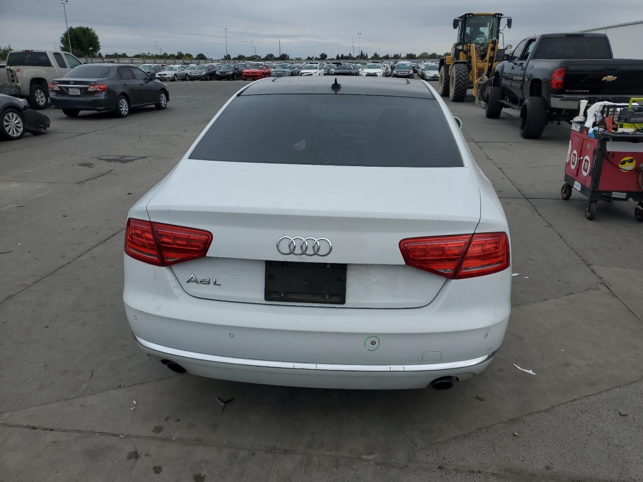 2013 Audi A8 L Quattro VIN: WAURGAFD8DN023745 Lot: 84013505