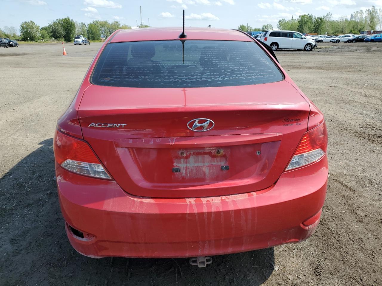 2012 Hyundai Accent Gls VIN: KMHCT4AEXCU253812 Lot: 71589535