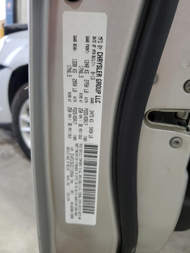 2014 Dodge Journey Sxt VIN: 3C4PDCBG2ET105504 Lot: 81722035