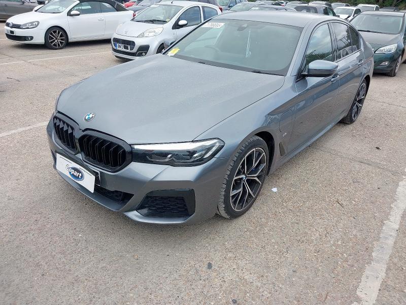 2021 BMW 530E M SPORT AUTO 530E M SPORT 4DR AUTO for sale at Copart SANDWICH