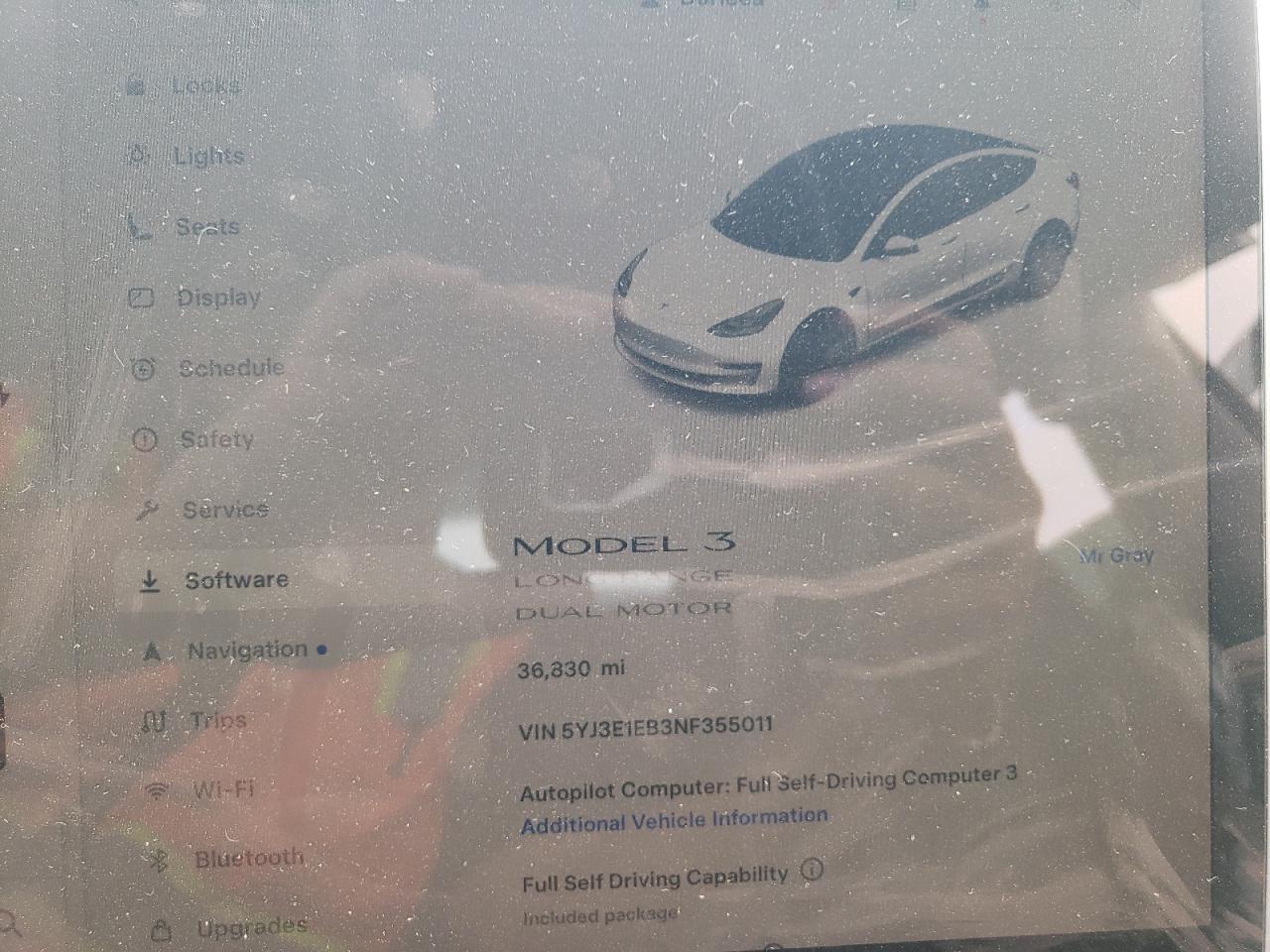 2022 Tesla Model 3 VIN: 5YJ3E1EB3NF355011 Lot: 71891355