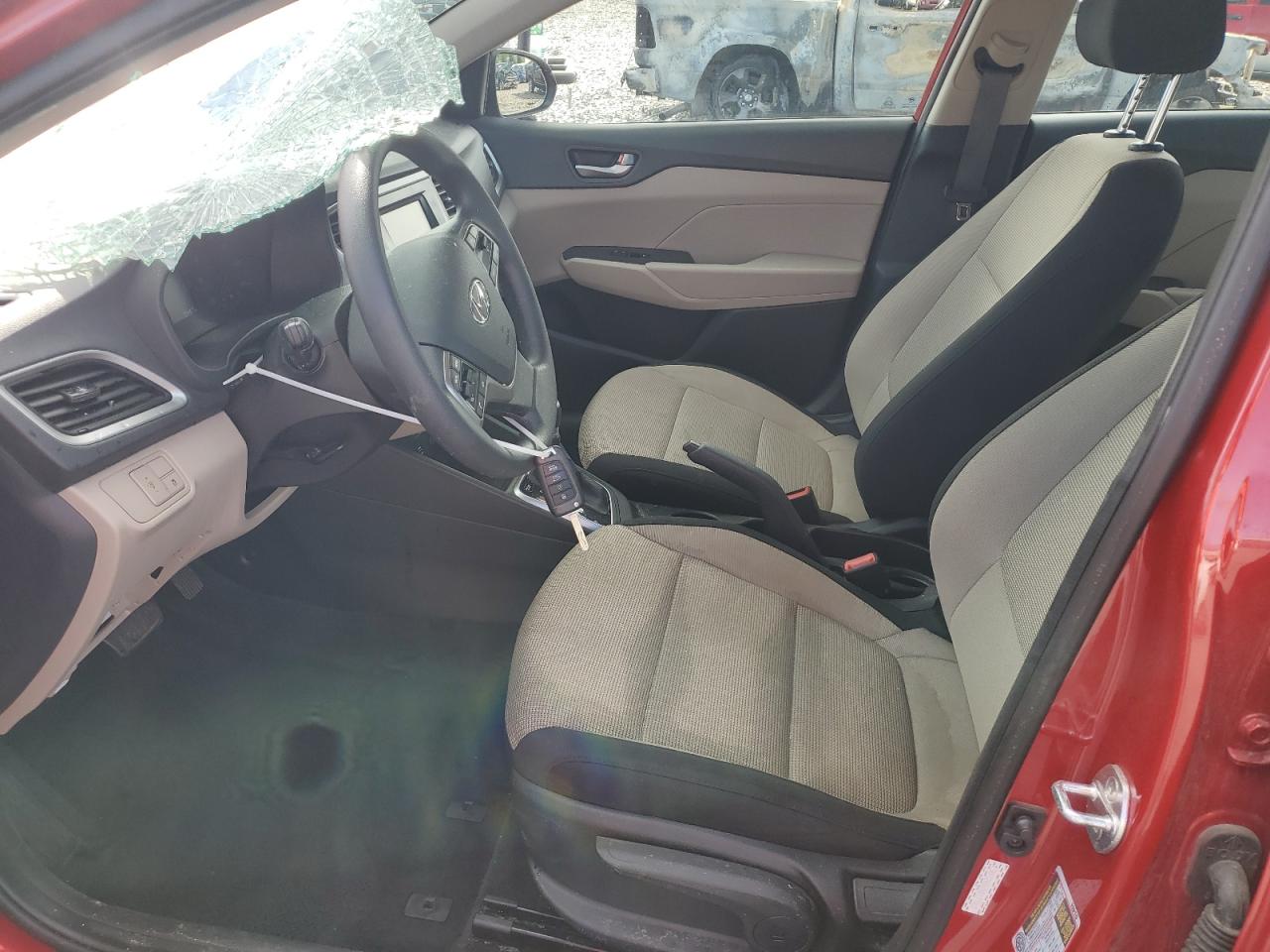 2022 Hyundai Accent Se VIN: 3KPC24A60NE177907 Lot: 81645005