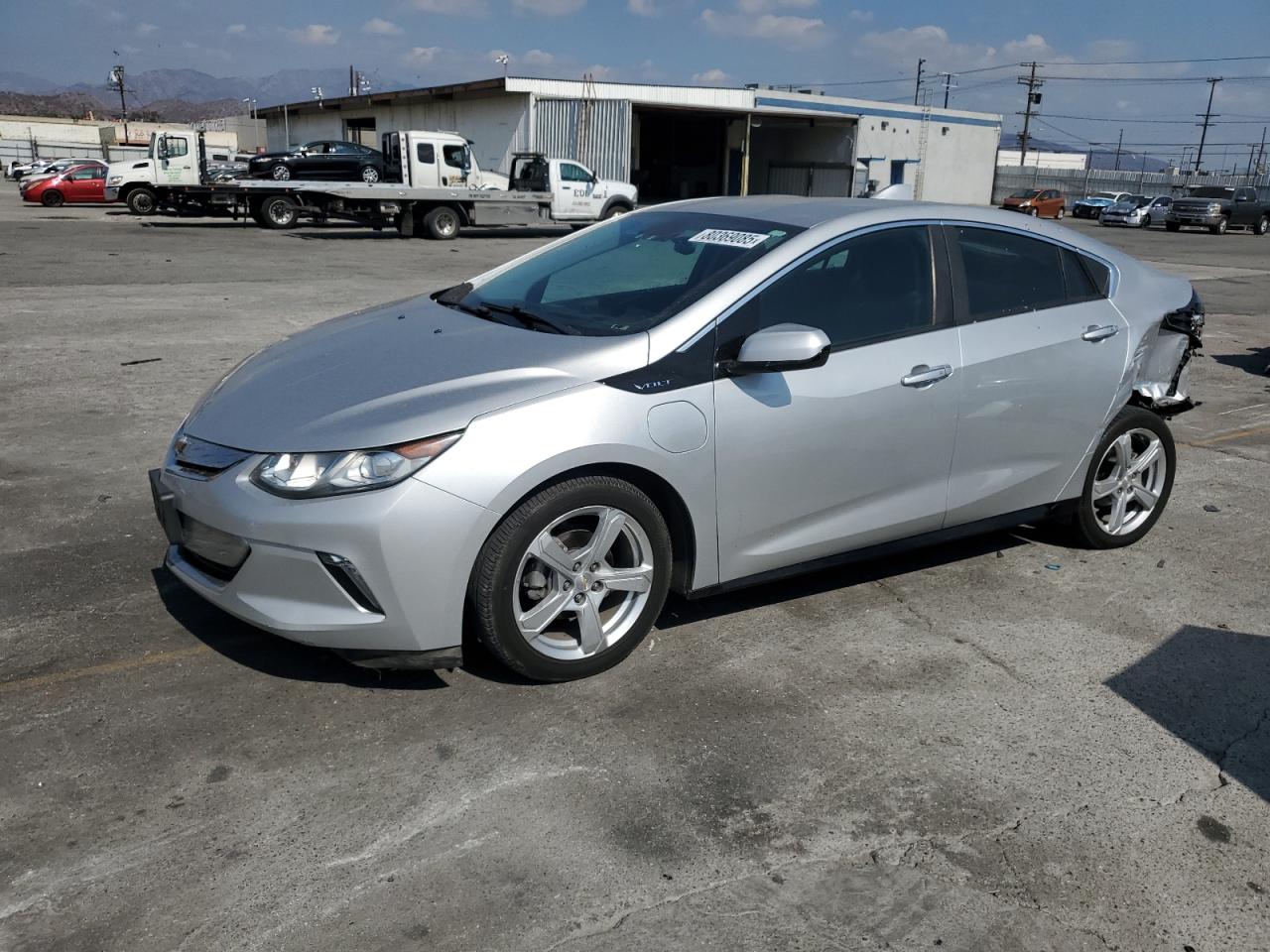 2017 Chevrolet Volt Lt silver null hybrid 1G1RC6S55HU100571 photo #1