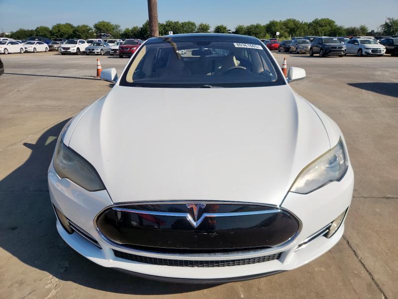 Hatchbacks TESLA MODEL S 2013 White