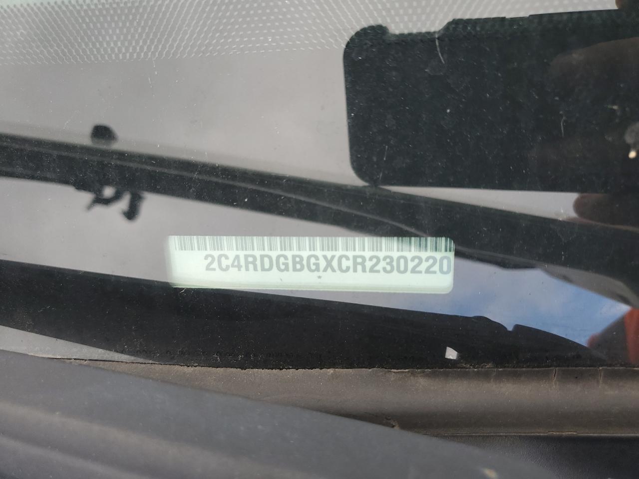 2012 Dodge Grand Caravan Se VIN: 2C4RDGBGXCR230220 Lot: 82072575