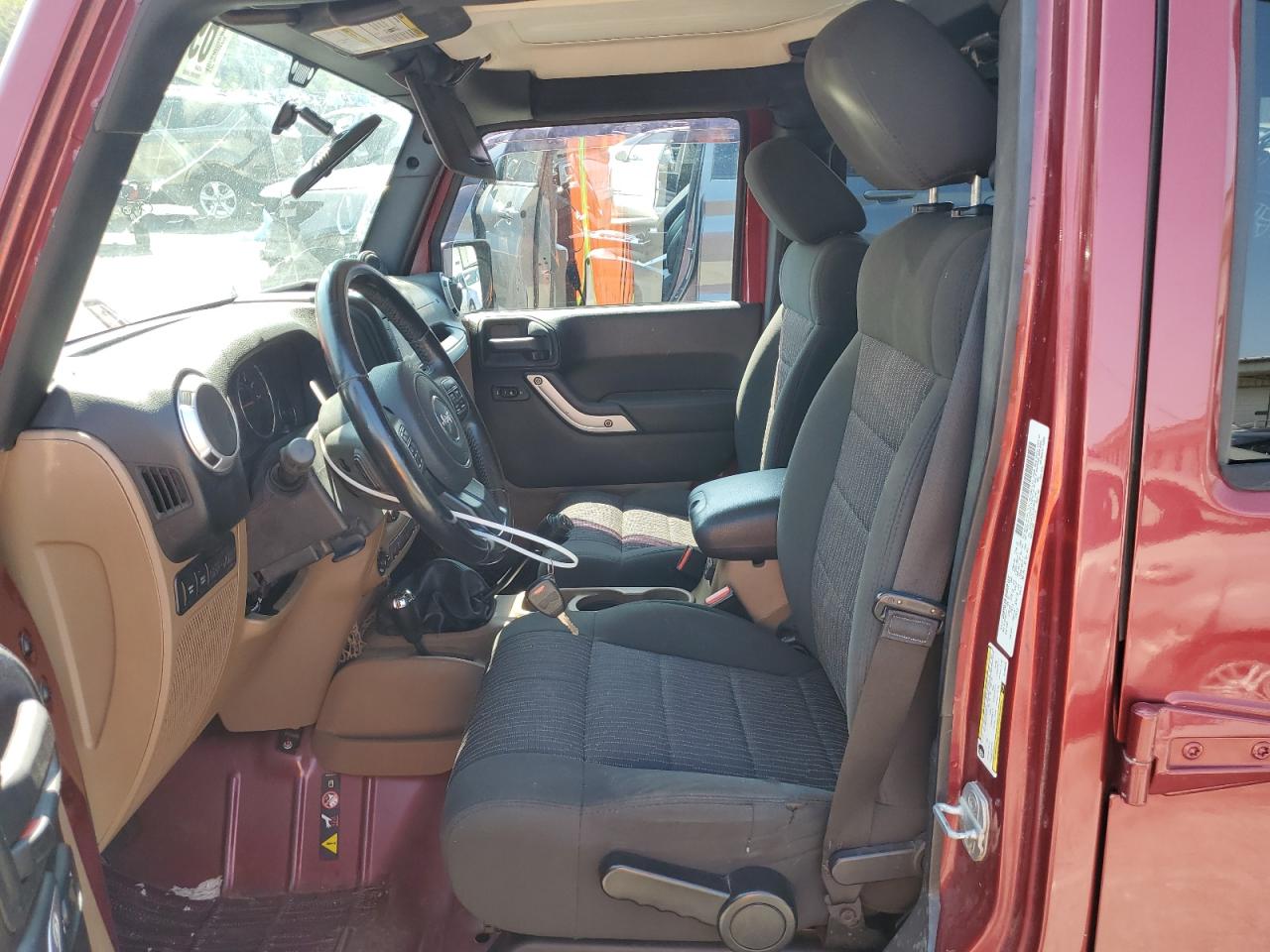 2012 Jeep Wrangler Unlimited Rubicon VIN: 1C4BJWFG9CL265872 Lot: 69866505