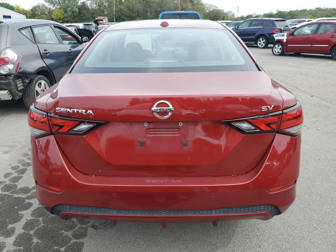 2020 Nissan Sentra Sv VIN: 3N1AB8CV5LY284078 Lot: 81003685