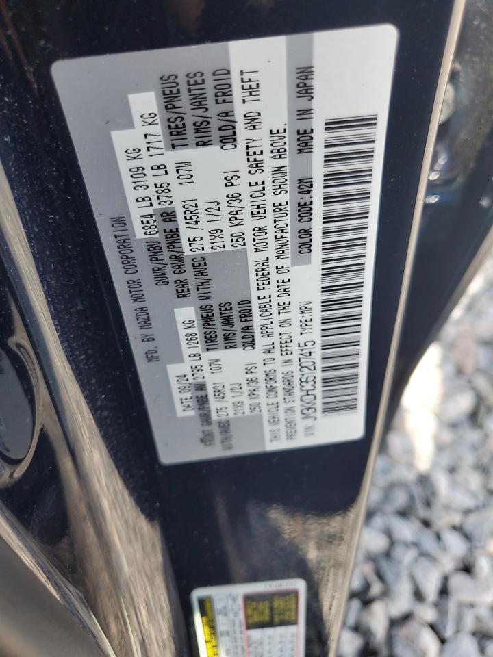 2025 Mazda Cx-90 Premium VIN: JM3KKDHC3S1207415 Lot: 81011415