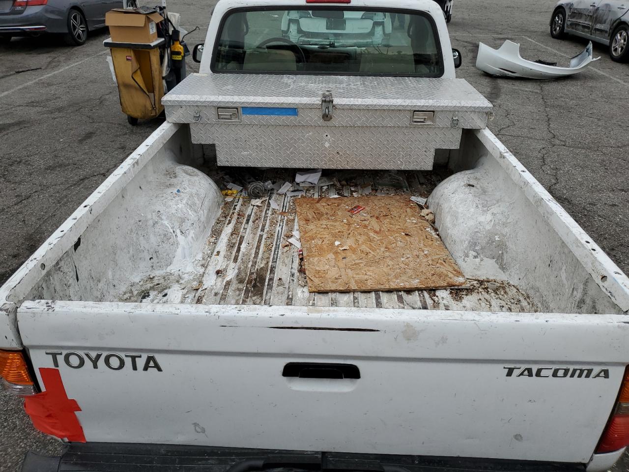 2004 Toyota Tacoma VIN: 5TENL42N54Z411011 Lot: 81831255