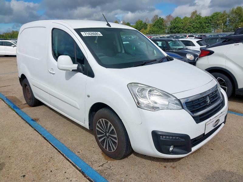 2017 PEUGEOT PARTNER PRO L1 ATV BLUE H 