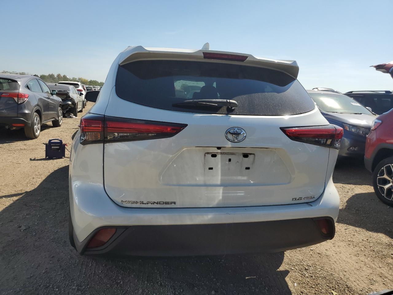 2021 Toyota Highlander Xle VIN: 5TDGZRBH6MS529032 Lot: 80216555