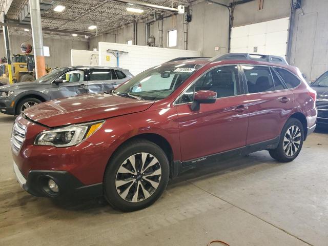  SUBARU OUTBACK 2016 Красный