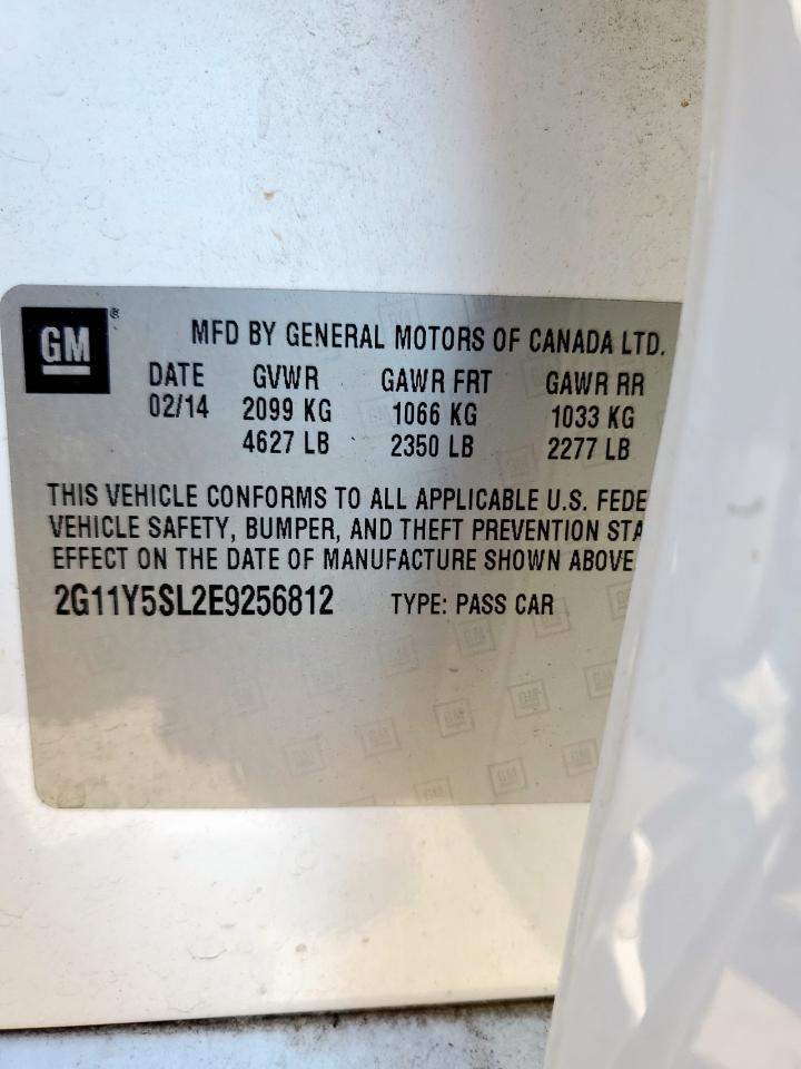 2014 Chevrolet Impala Ls VIN: 2G11Y5SL2E9256812 Lot: 81071585