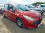 2006 PEUGEOT 307 S SEMI-AUTO  for sale at Copart ROCHFORD