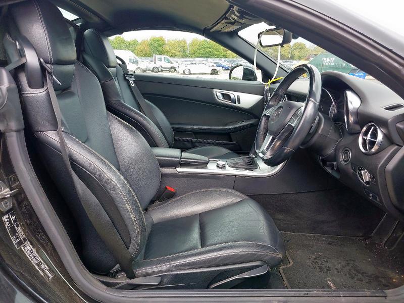 2015 MERCEDES-BENZ SLK350 AMG SPORT BLUE-CIE 