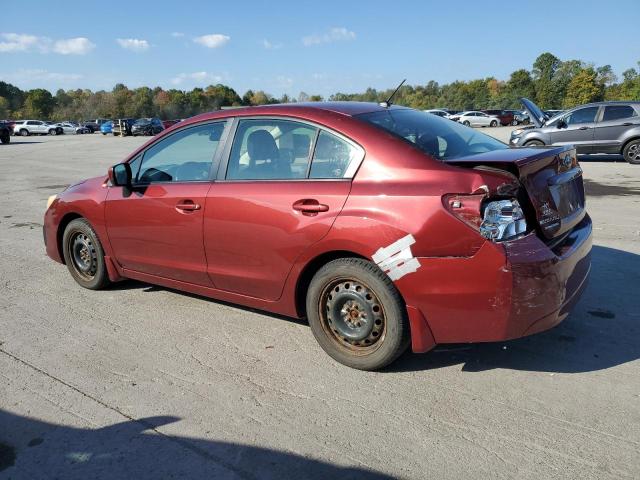  SUBARU IMPREZA 2012 Czerwony