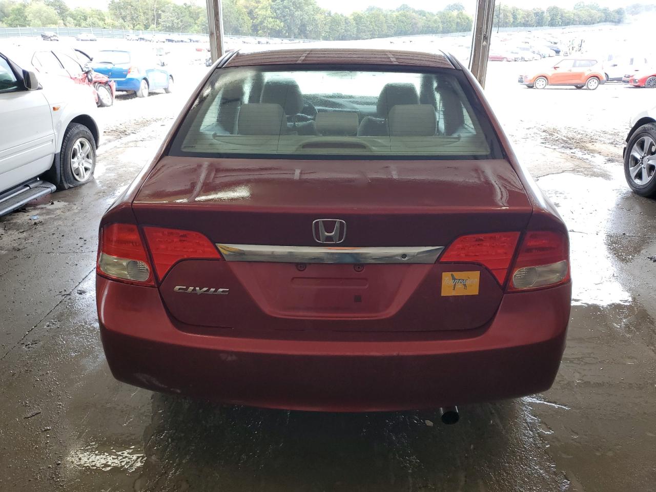 2009 Honda Civic Lx VIN: 2HGFA16569H355362 Lot: 81648465