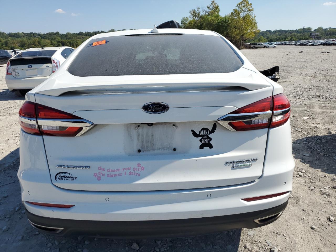 2020 Ford Fusion Titanium VIN: 3FA6P0K9XLR116267 Lot: 80912525