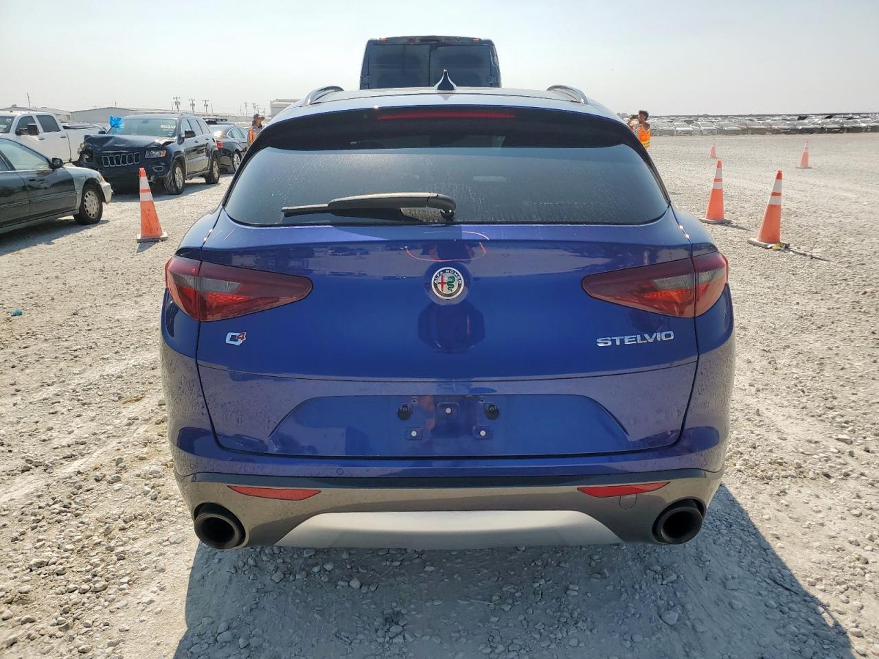 2023 Alfa Romeo Stelvio Ti VIN: ZASPAKBN4P7D57691 Lot: 70523195