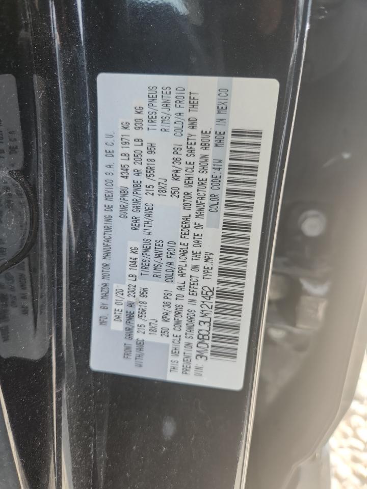 2020 Mazda Cx-30 Select VIN: 3MVDMBCL3LM121452 Lot: 80649985