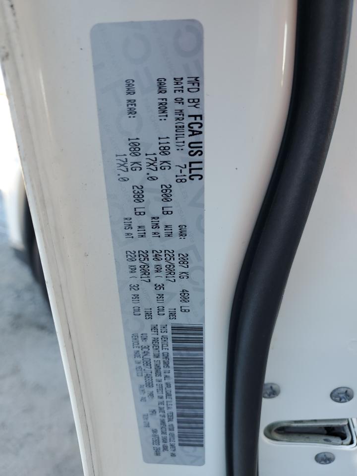 2018 Jeep Compass Latitude VIN: 3C4NJDBB7JT483368 Lot: 84019705