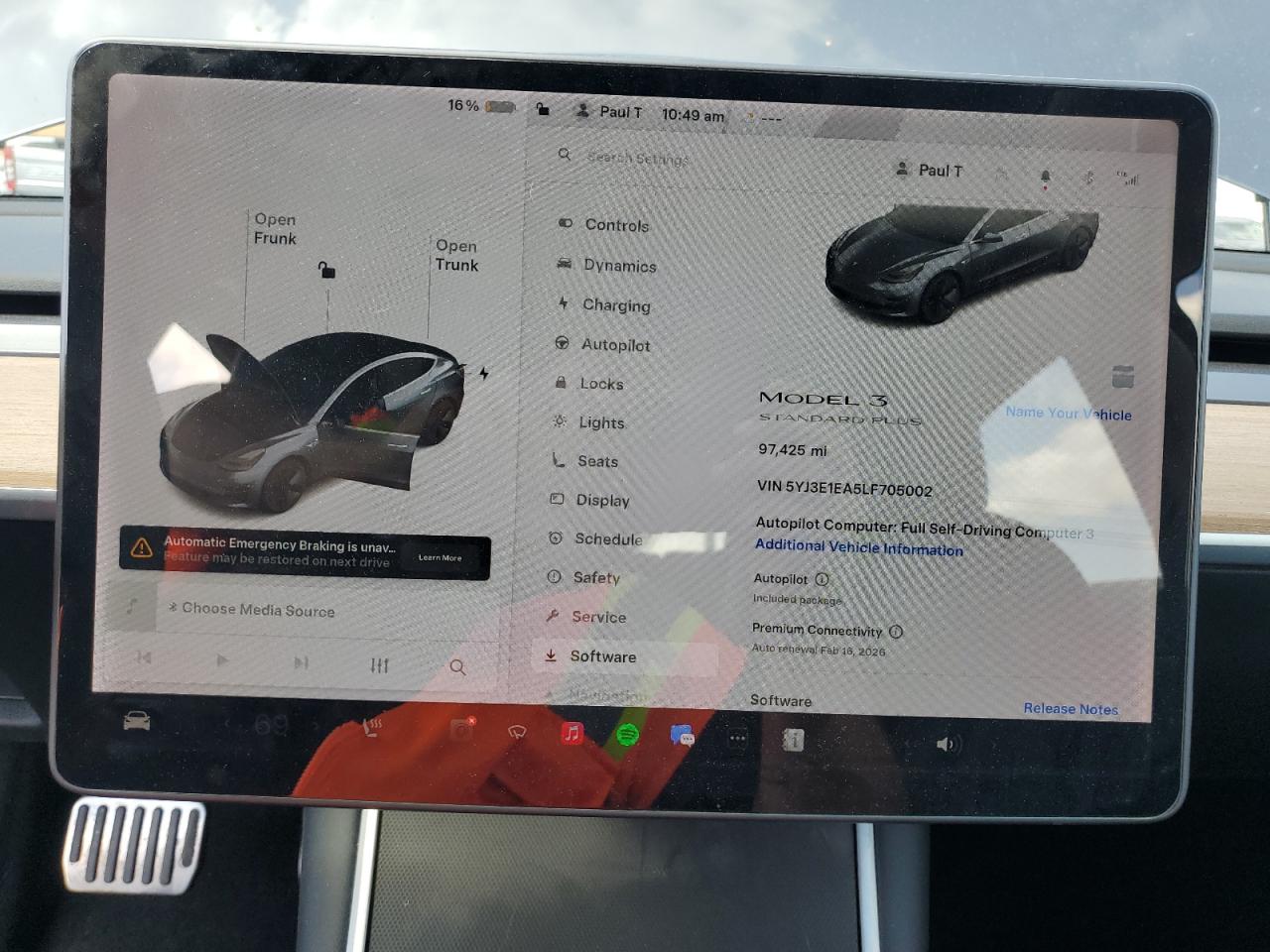 2020 Tesla Model 3 VIN: 5YJ3E1EA5LF705002 Lot: 71752745