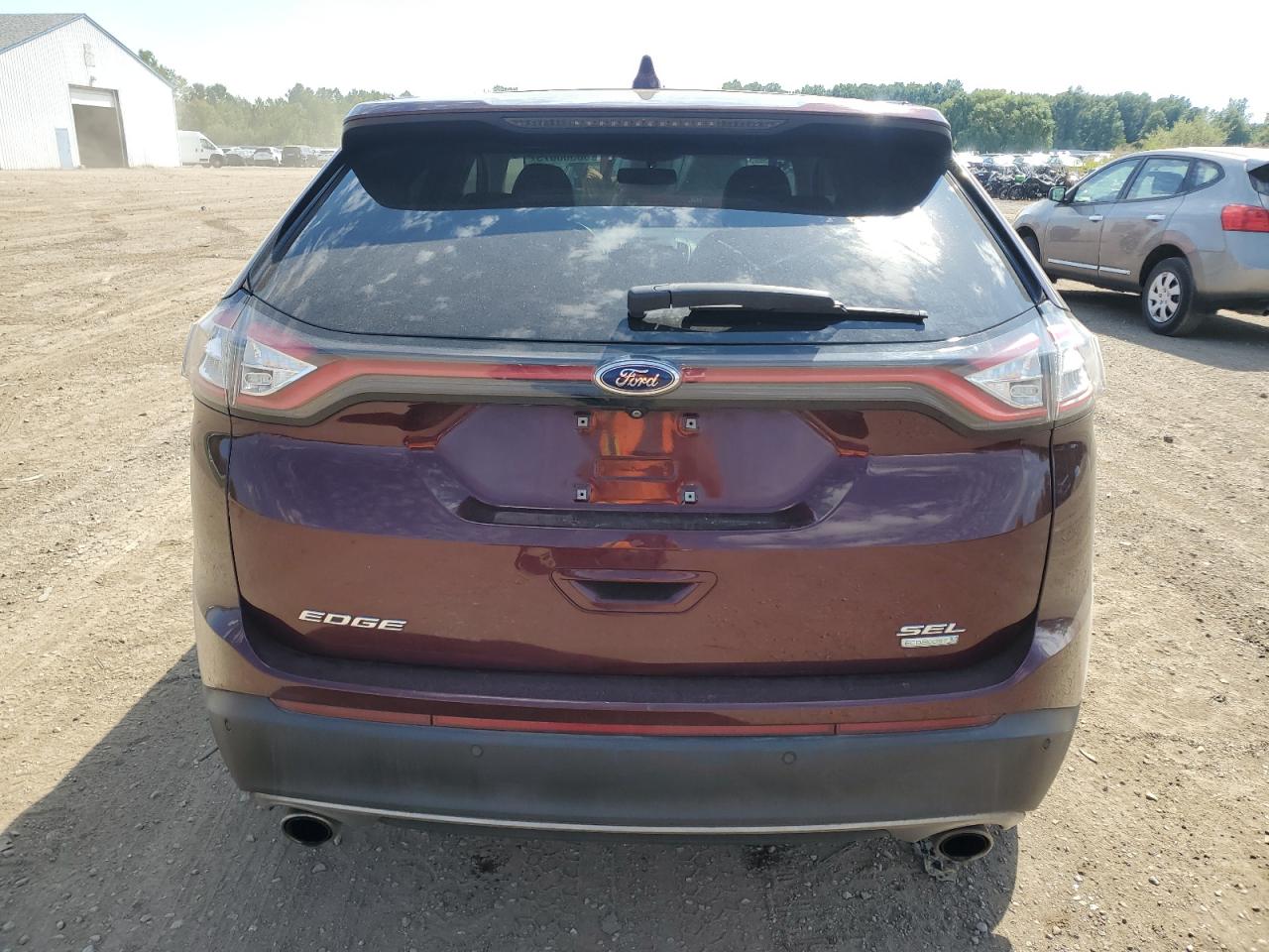 2017 Ford Edge Sel VIN: 2FMPK3J98HBC02968 Lot: 80360075