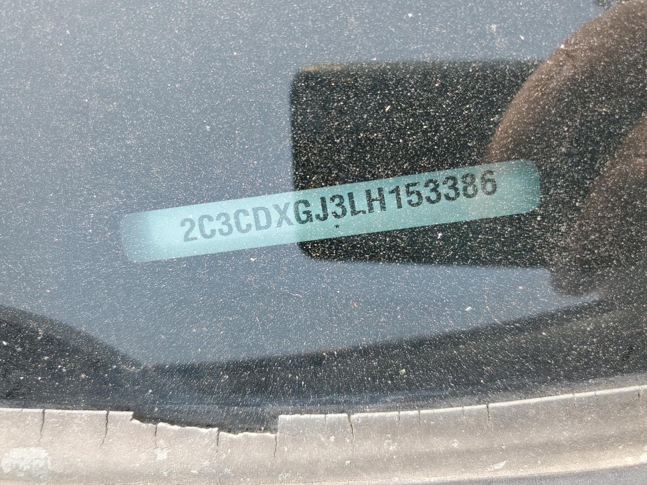 2020 Dodge Charger Scat Pack VIN: 2C3CDXGJ3LH153386 Lot: 71702475
