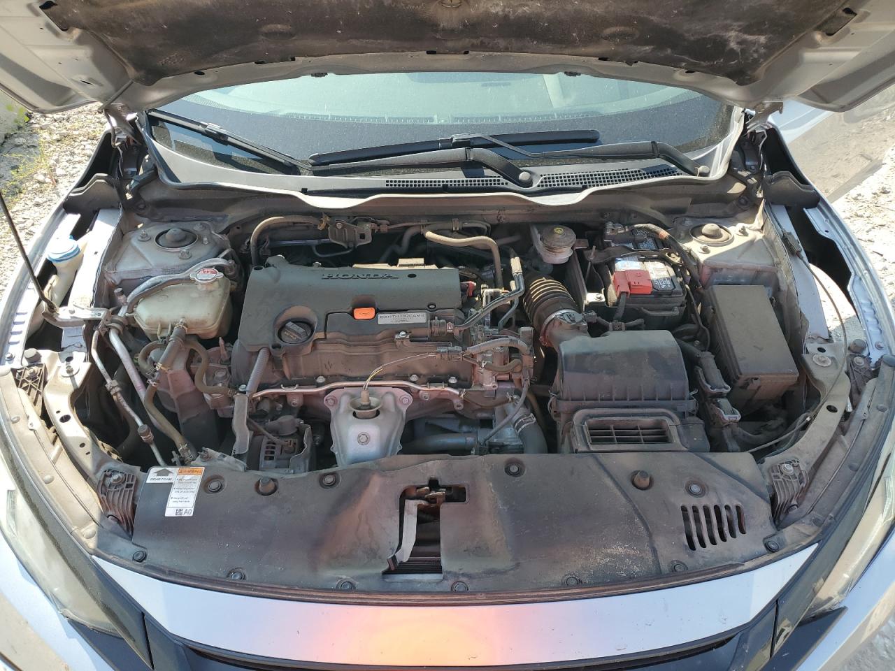 2019 Honda Civic Lx VIN: 19XFC2F65KE018559 Lot: 71550855