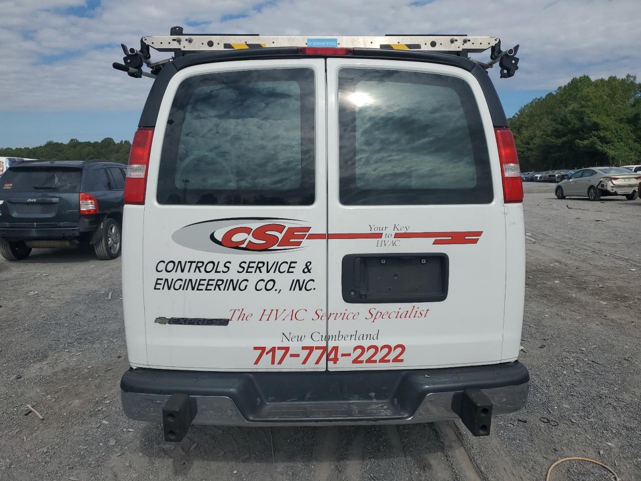 2020 Chevrolet Express G2500 VIN: 1GCWGAFG3L1229951 Lot: 80273585