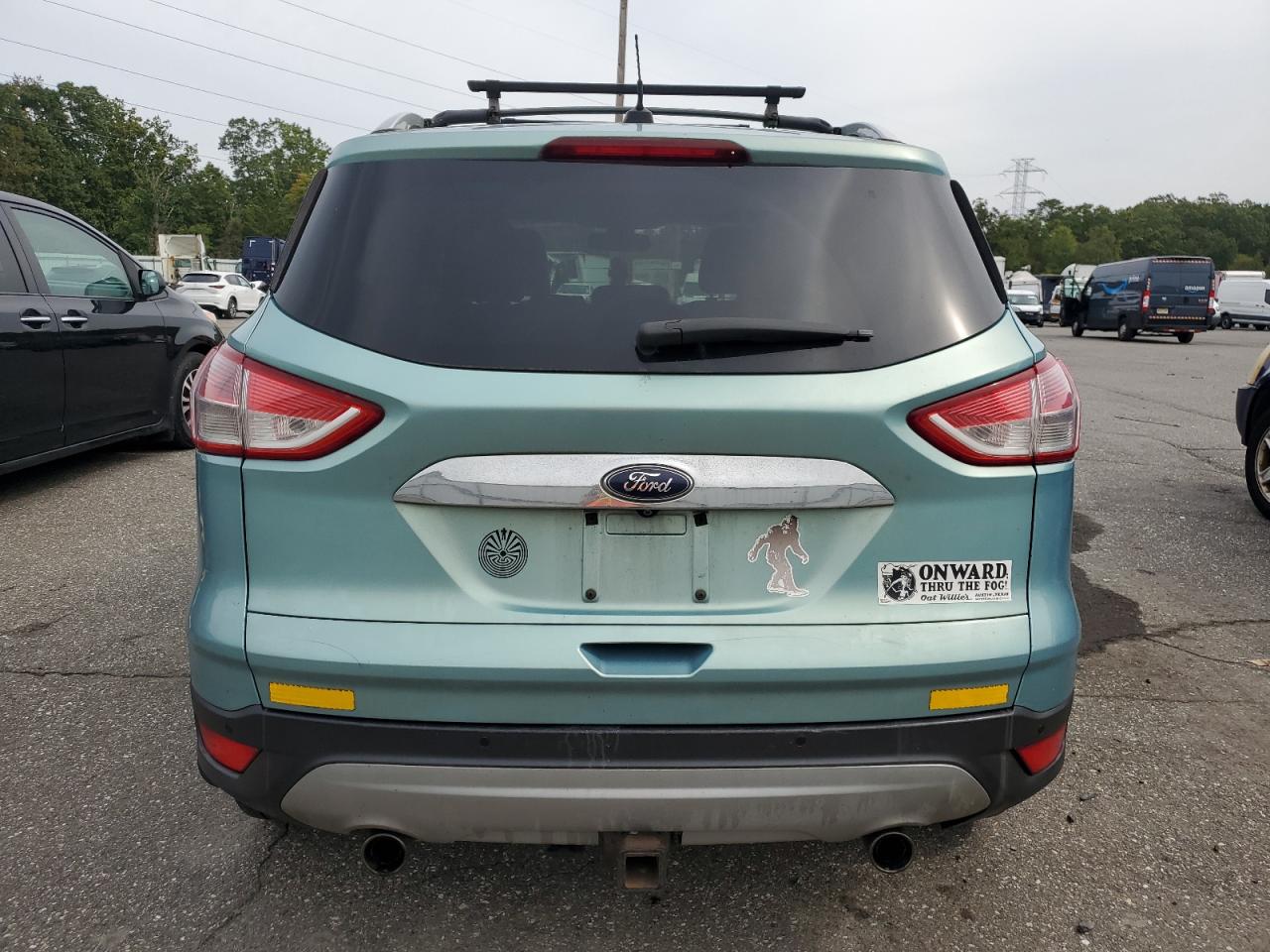 2013 Ford Escape Titanium VIN: 1FMCU0J90DUD07371 Lot: 81908865