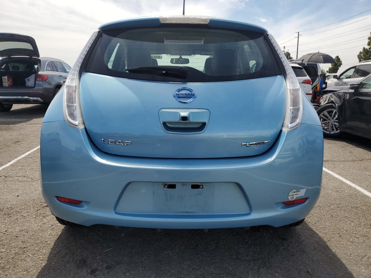 2015 Nissan Leaf S VIN: 1N4AZ0CP3FC315407 Lot: 80838105