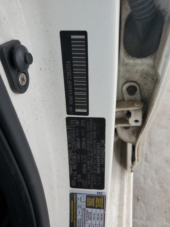 2015 Kia Forte Lx VIN: KNAFX4A69F5382814 Lot: 83926575