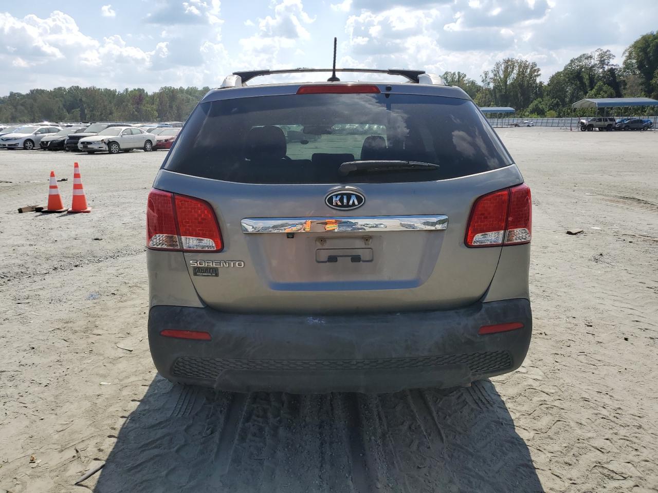 2013 Kia Sorento Lx VIN: 5XYKT4A68DG420258 Lot: 81400025