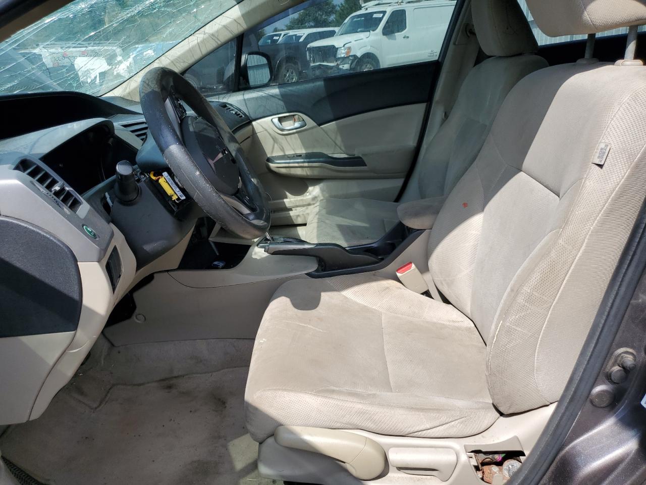 2012 Honda Civic Lx VIN: 19XFB2F50CE343437 Lot: 80808645