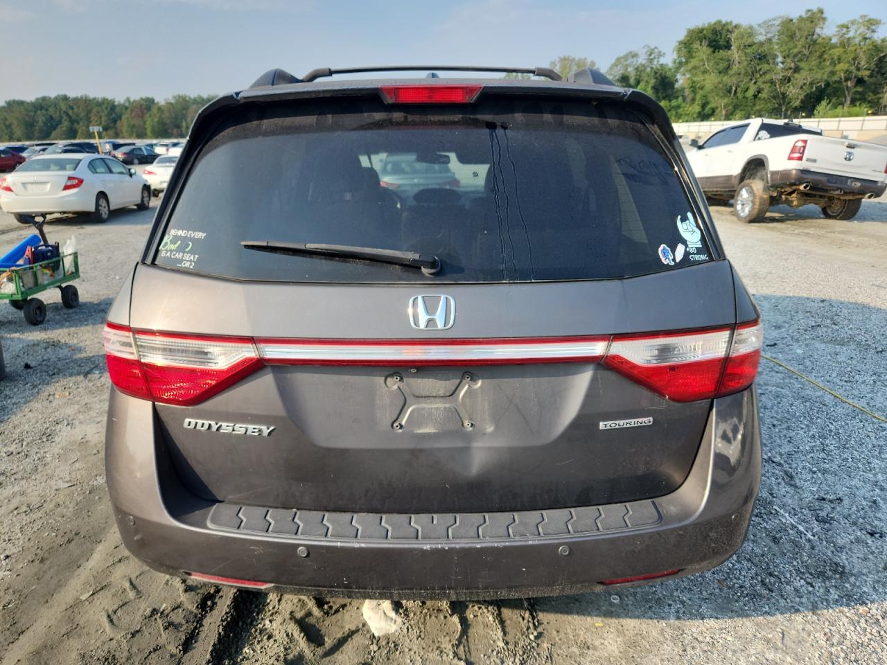 2012 Honda Odyssey Touring VIN: 5FNRL5H95CB115780 Lot: 70882155