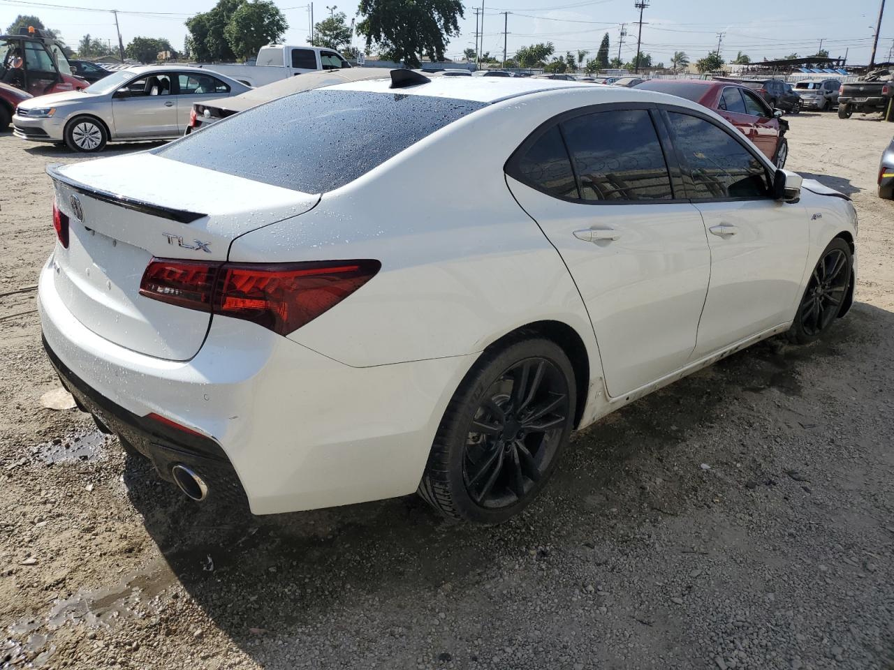 2020 Acura Tlx Technology white null gas 19UUB1F62LA011742 photo #4