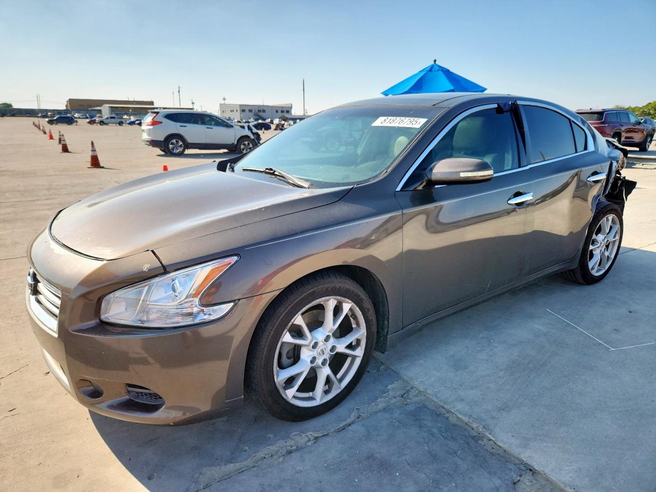 2013 Nissan Maxima S brown null gas 1N4AA5AP9DC825409 photo #1
