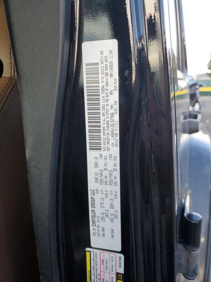 2011 Jeep Wrangler Unlimited Sahara VIN: 1J4BA5H12BL527906 Lot: 80672635