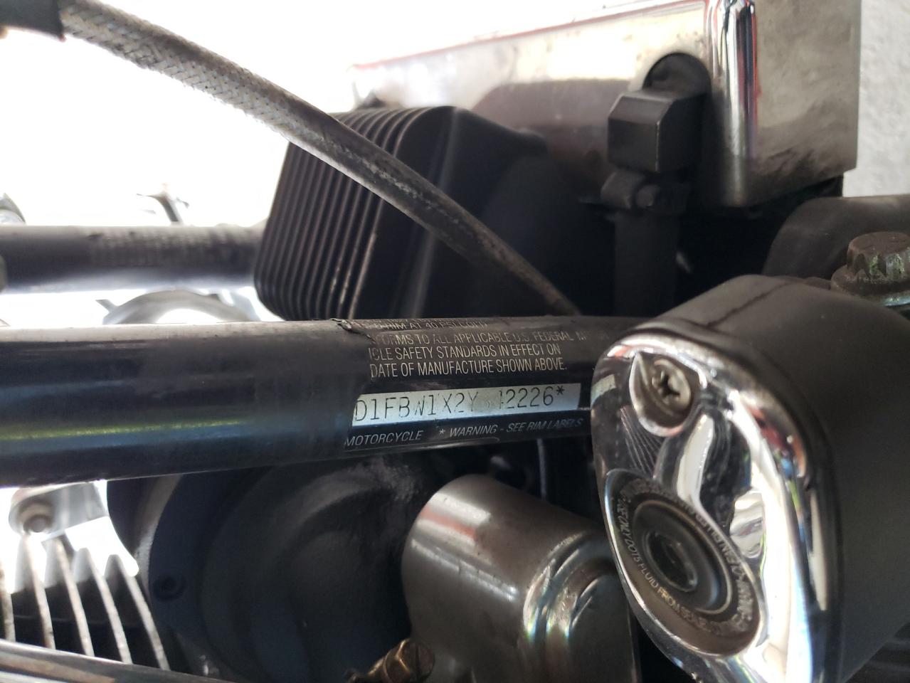 2002 Harley-Davidson Flhri VIN: 1HD1FBW1X2Y642226 Lot: 83928245