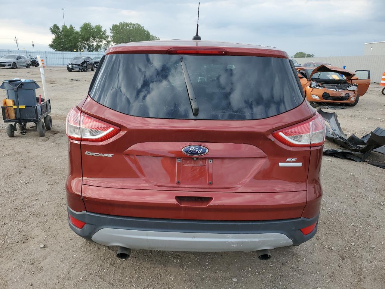 2016 Ford Escape Se VIN: 1FMCU0GX1GUC51029 Lot: 71846095