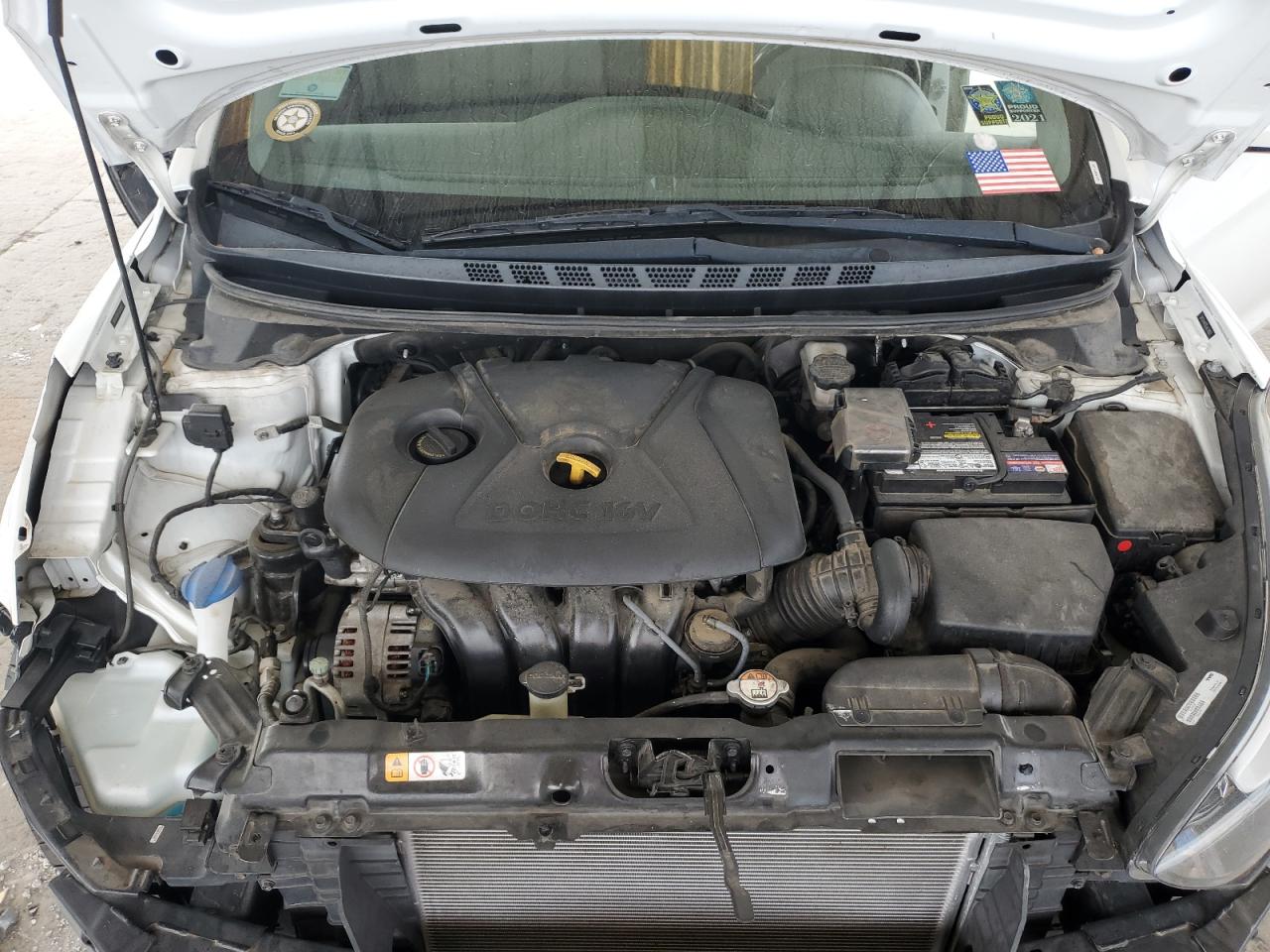 2016 Hyundai Elantra Se VIN: 5NPDH4AE8GH678262 Lot: 81745255