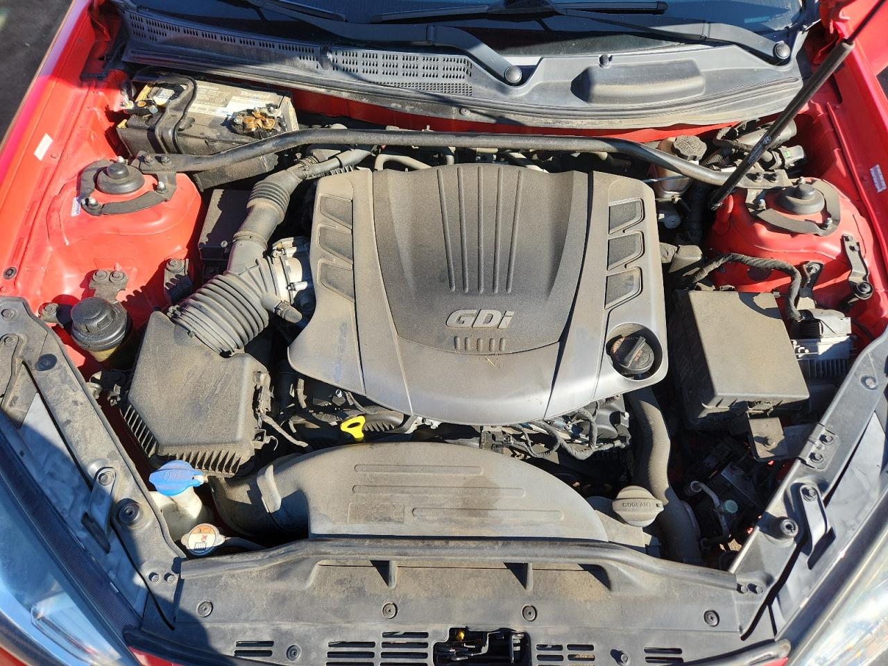 2013 Hyundai Genesis Coupe 3.8L VIN: KMHHU6KJ4DU104906 Lot: 71966275