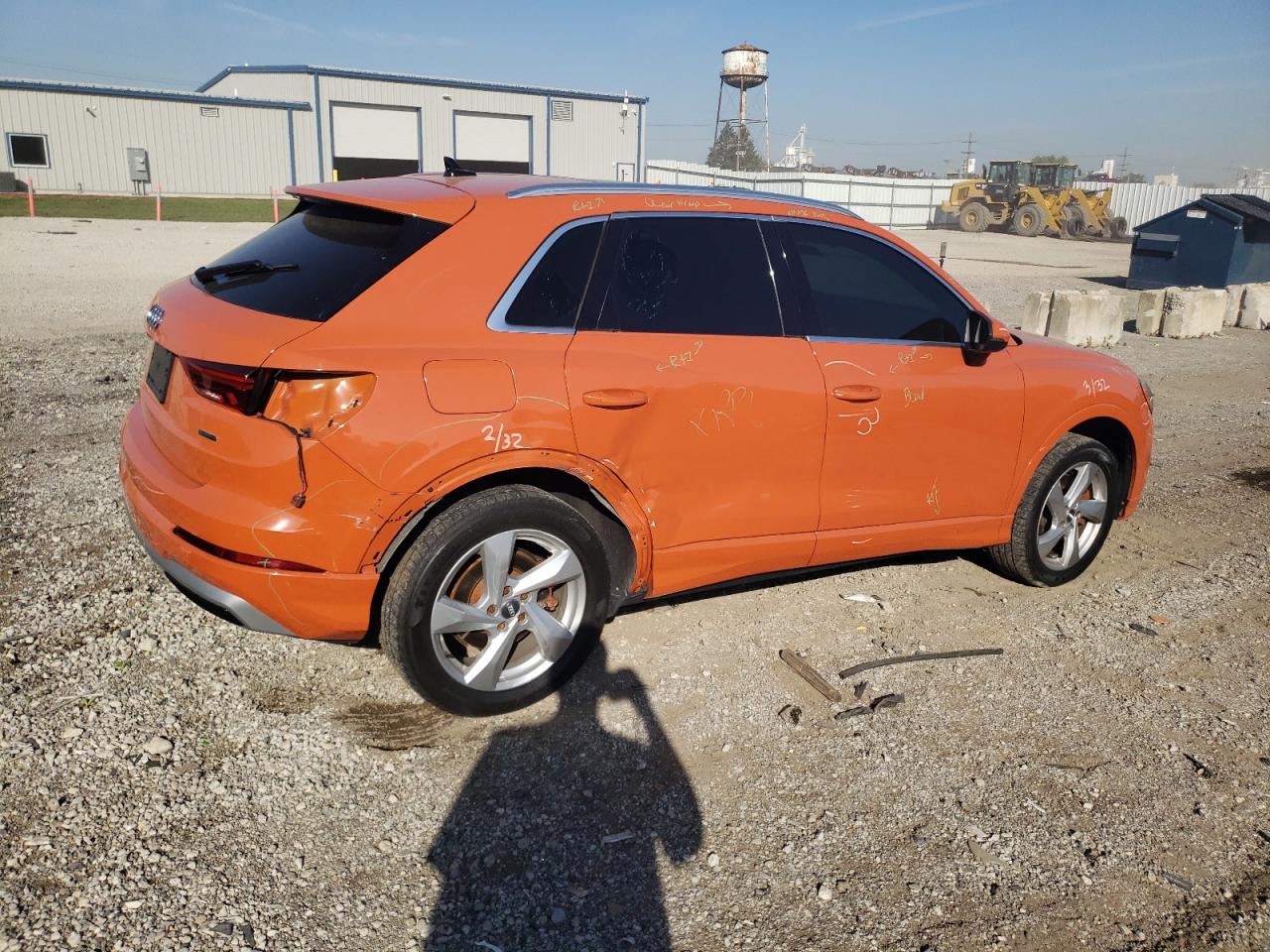 2019 Audi Q3 Premium orange null gas WA1AECF31K1078593 photo #4