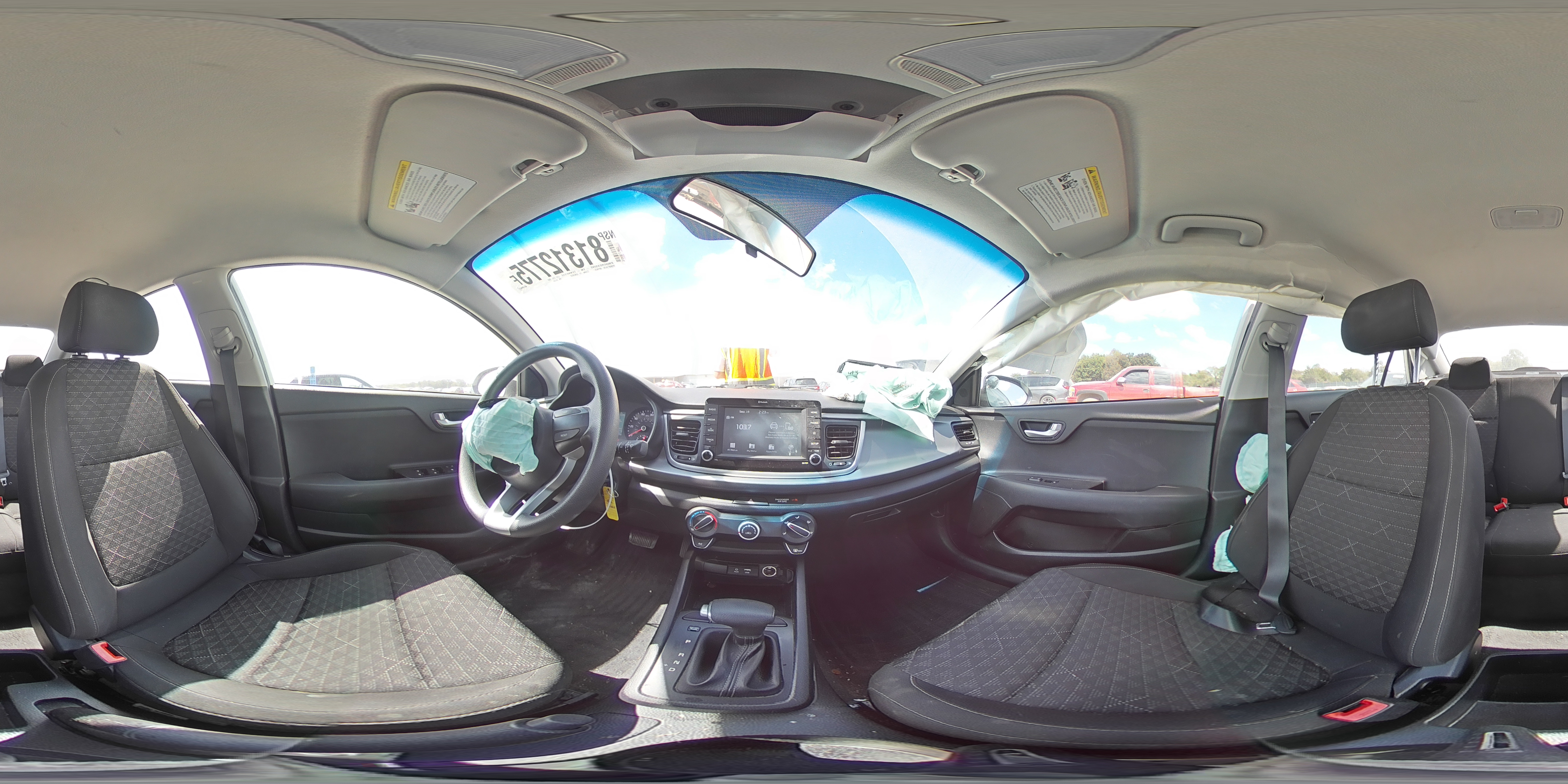 2020 Kia Rio Lx VIN: 3KPA24AD1LE297234 Lot: 81312775