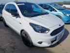 2017 FORD KA+ ZETEC WHITE EDITION  for sale at Copart PETERLEE