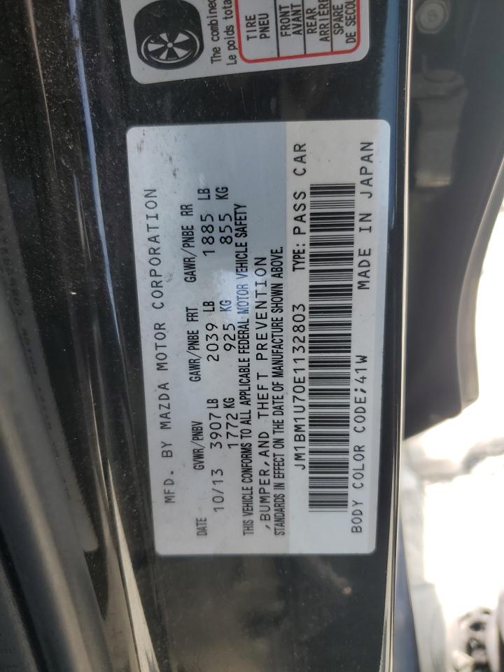 2014 Mazda 3 Sport VIN: JM1BM1U70E1132803 Lot: 71713655