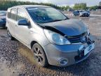 2013 NISSAN NOTE N-TEC+ AUTO  for sale at Copart EAST KILBRIDE